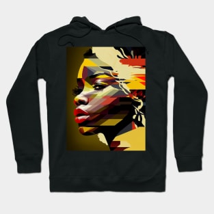 Modern woman in pop-art style Hoodie